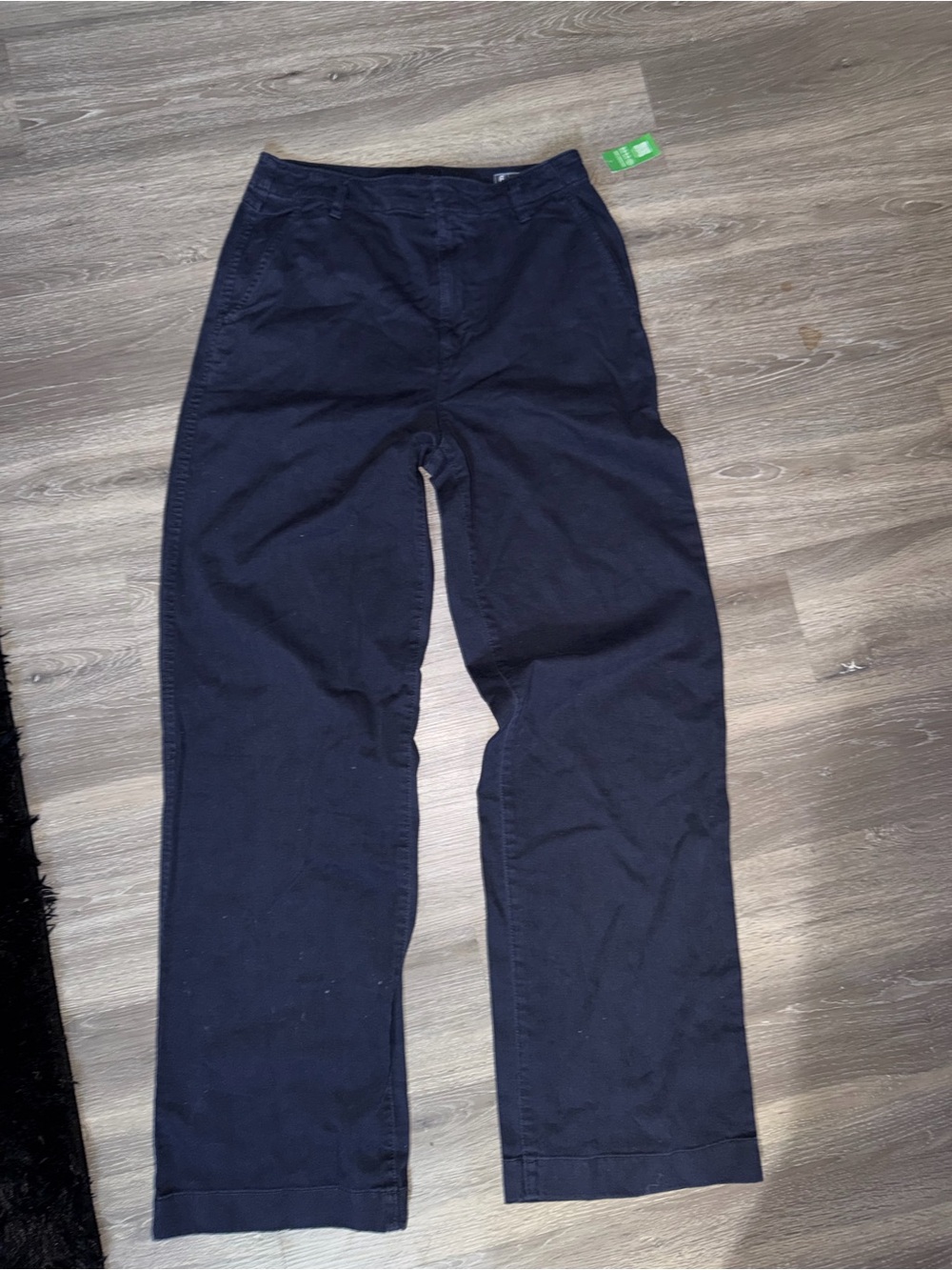 GAP Navy Straight-Leg Chinos